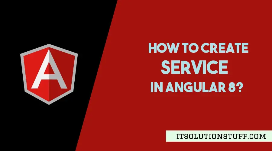 How to Service Angular 8 using cli? -