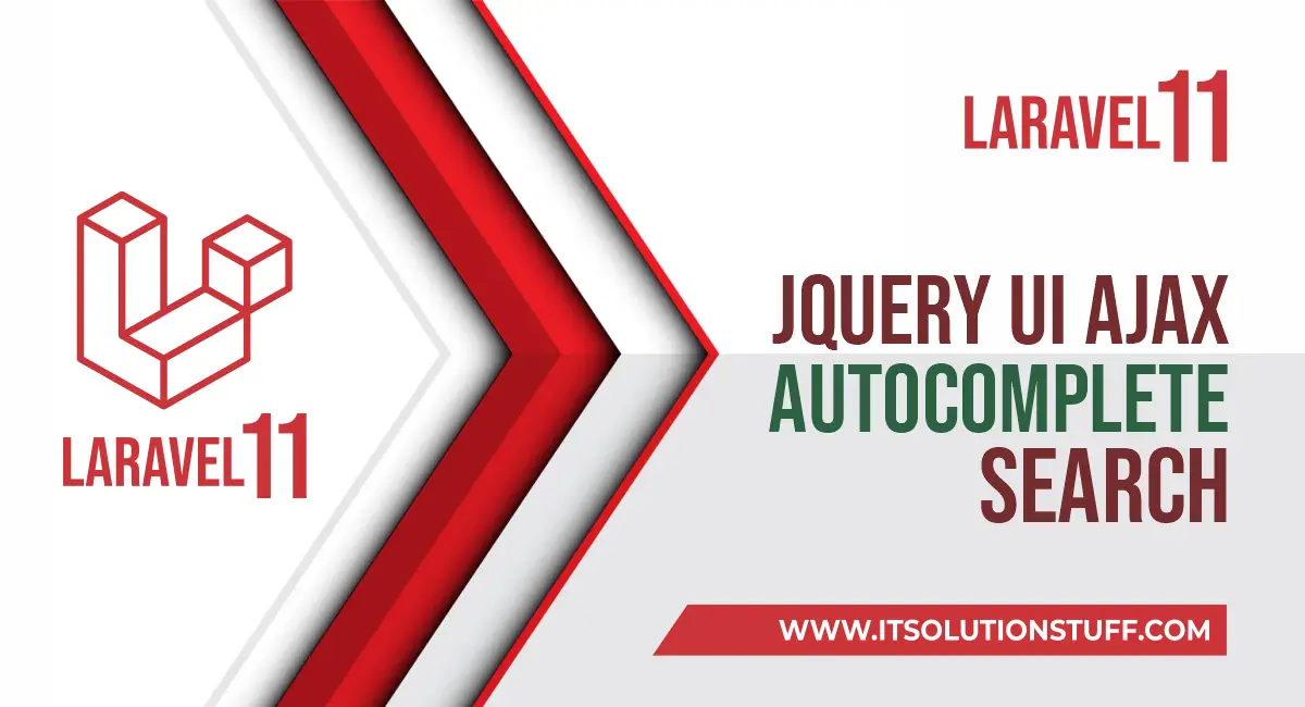 laravel 11 jquery ui autocomplete