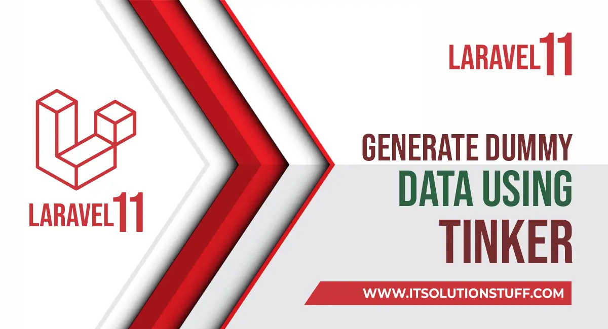 laravel 11 generate fake data