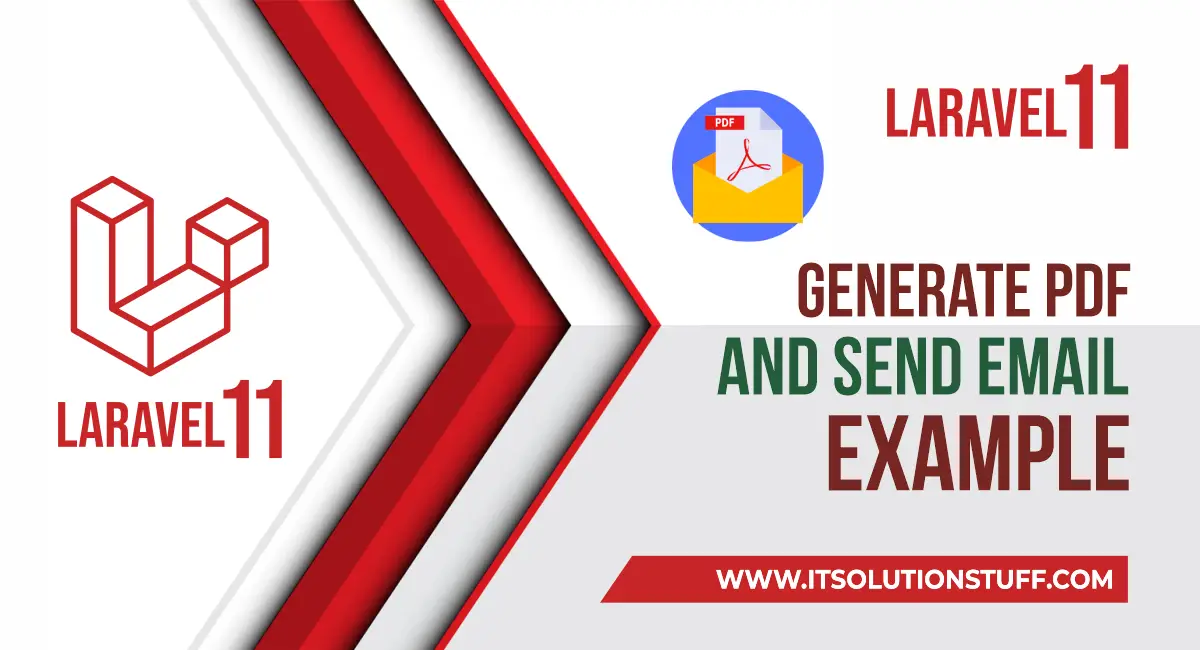 laravel 11 generate pdf and send email