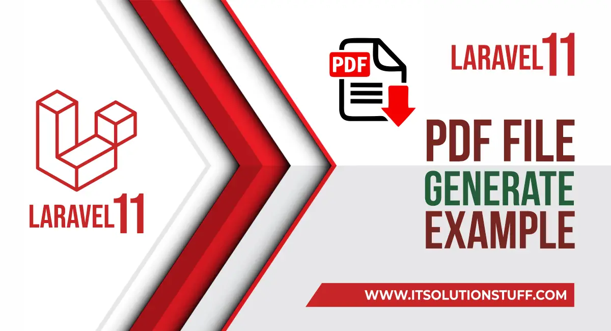 laravel 11 pdf file generate