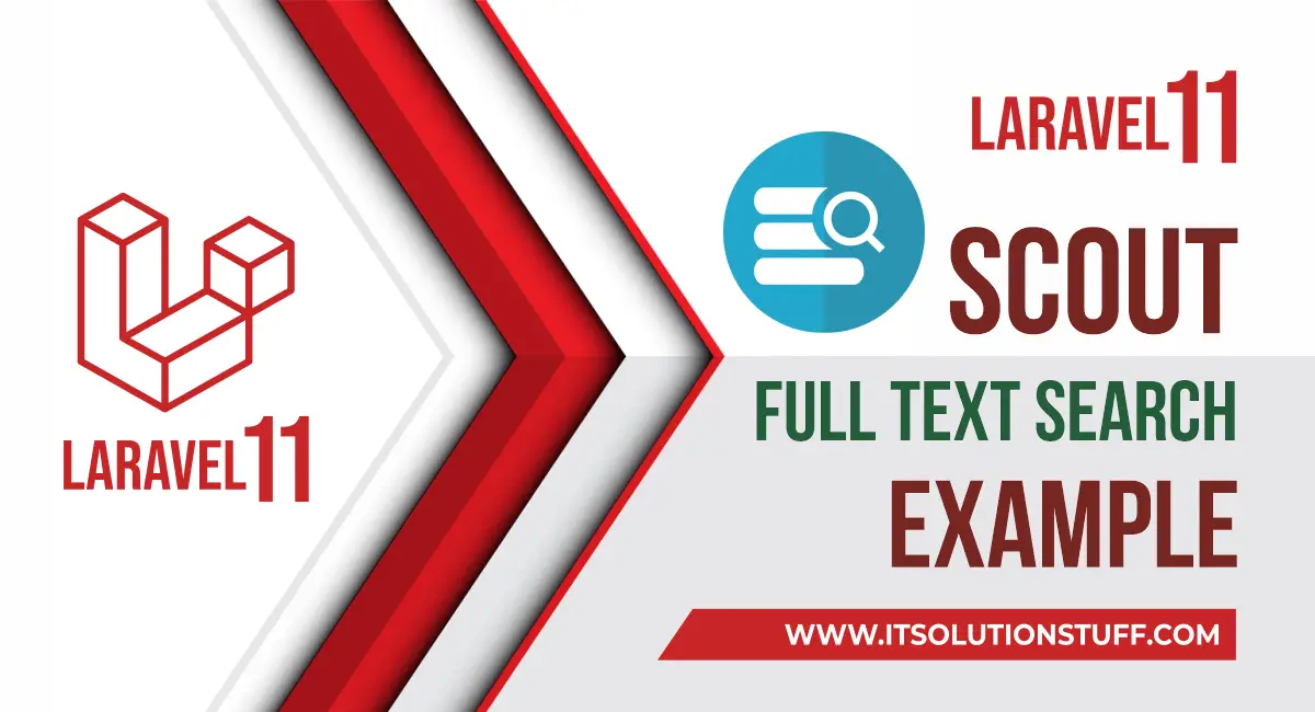 laravel 11 scout full text search