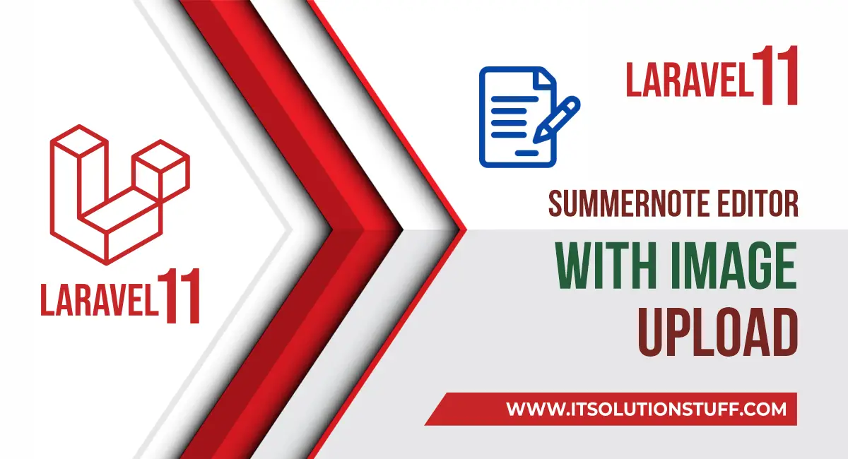 laravel 11 summernote image upload