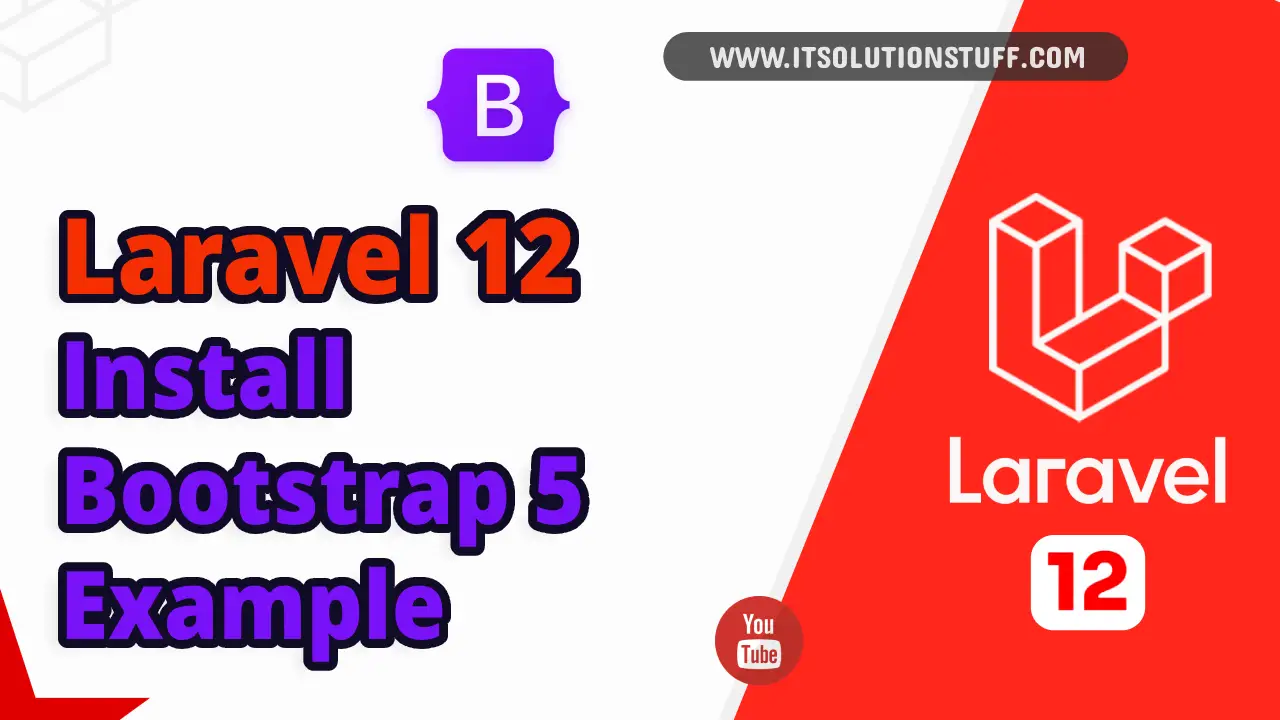 laravel 12 install bootstrap 5