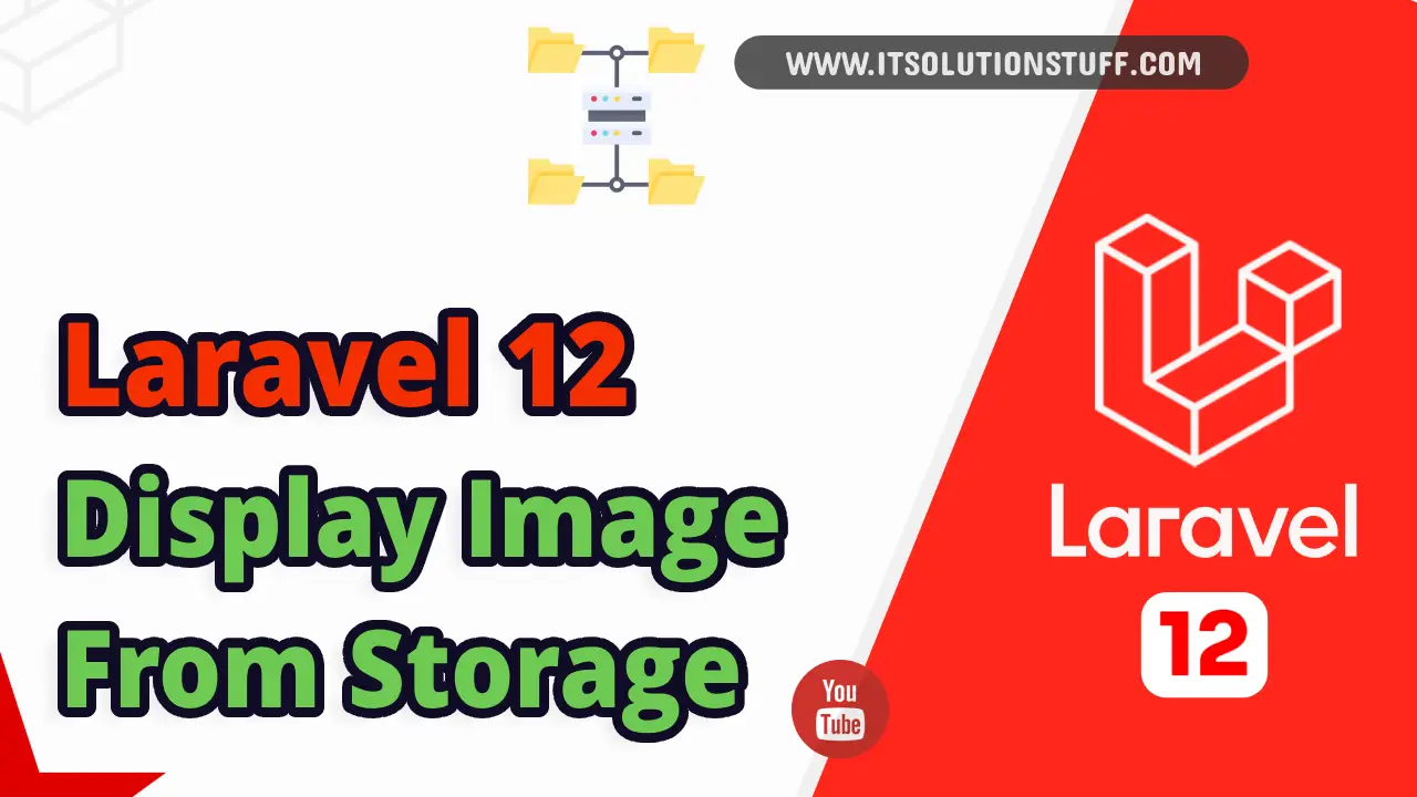 Laravel 12 Display Image from Storage Folder Example Image