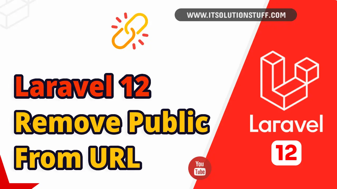 laravel 12 remove public from url