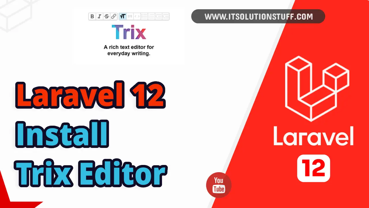 laravel 12 trix image upload
