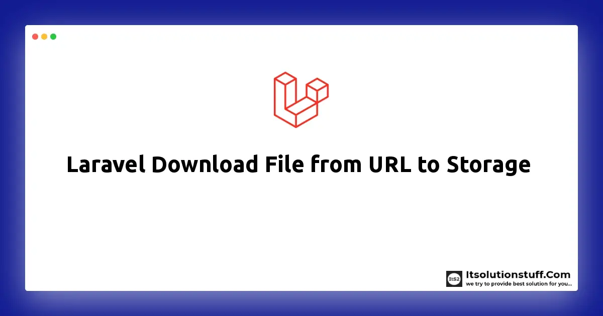 laravel download file from external url