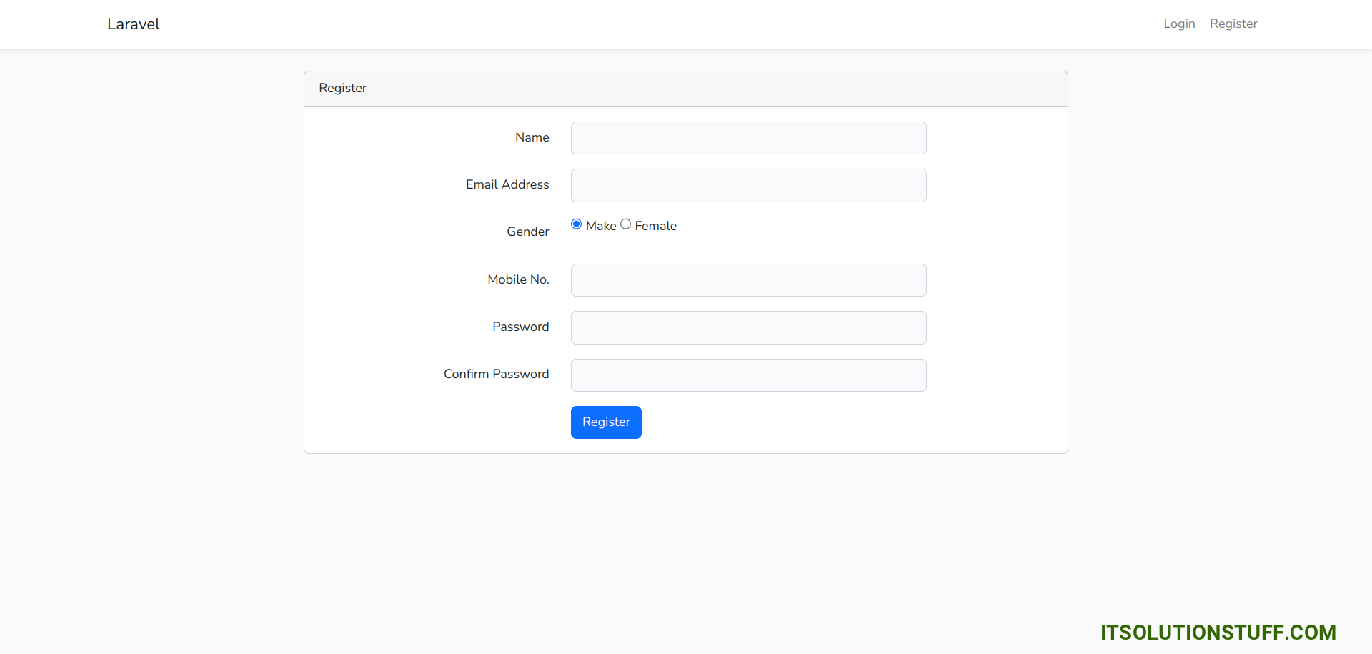 How to Add Extra Field in Registration Form in Laravel?