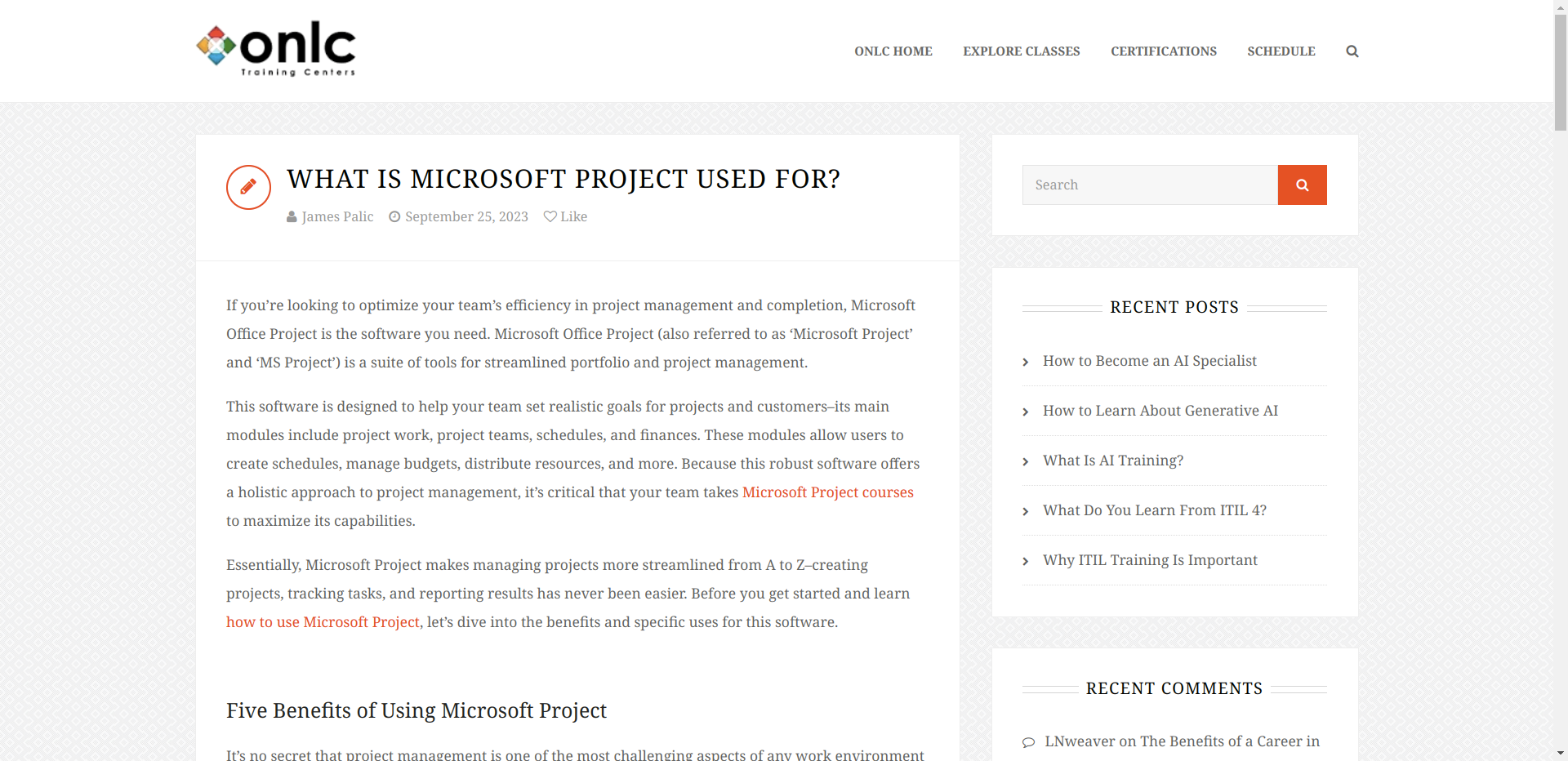 How Microsoft Project Can Help Boost Efficiency