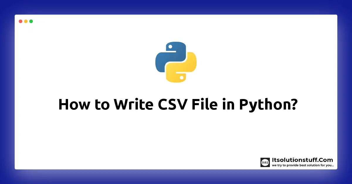 assignment csv python